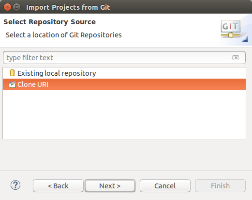 eclipse-import-git2